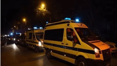 طريق الموت.. إصابة 8 أشخاص في حادث تصادم بحدائق أكتوبر