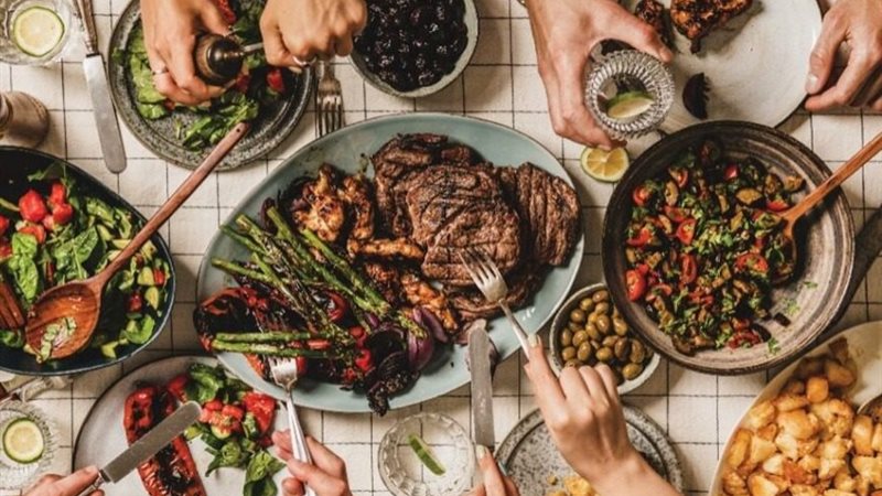 تناول اللحوم