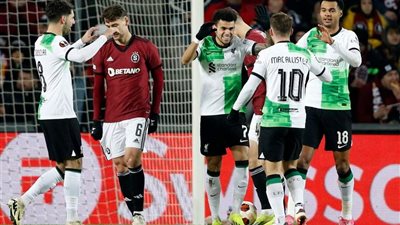 ليفربول يضع قدمًا في ربع نهائي الدوري الأوروبي بعد الفوز على سبارتا براج بخماسية
