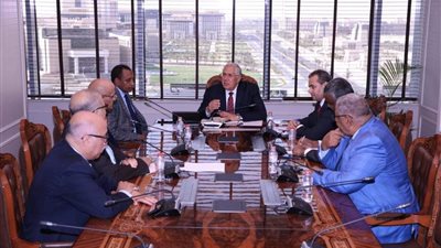 وزير الزراعة ومدير المنظمة العربية للتنمية الزراعية يبحثان المشروعات المستقبلية بينهما