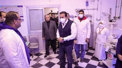 وزير الصحة يتفقد مستشفيي فاقوس المركزي وطوارىء فاقوس بمحافظة الشرقية