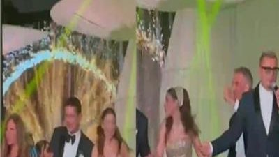 بالصور.. عمرو دياب وليلى علوى يحييان حفل زفاف في القاهرة