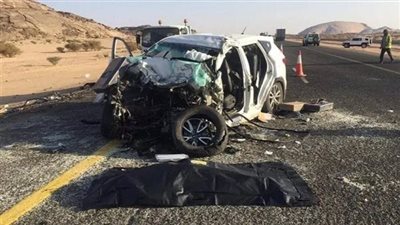 السرعة الزائدة السبب وراء انقلاب سيارة ميكروباص في الصف و إصابة 9 أشخاص