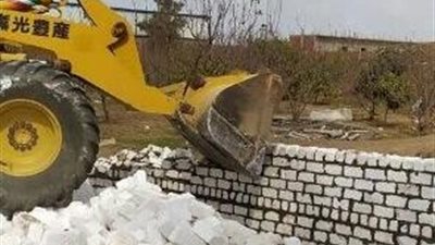 حملات مكثفة لضبط التعديات على الأراضي الزراعية وحرم الطريق العام بالشرقية