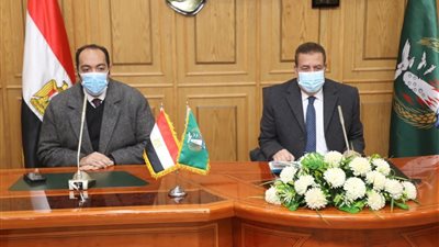 محافظ المنوفية يستعرض موقف المشروعات التنموية للارتقاء بجودة الخدمات للمواطنين