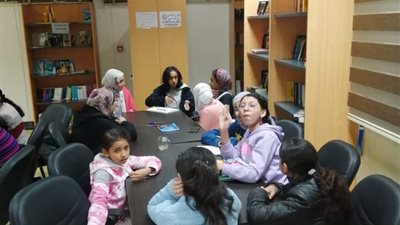 تنظيم فاعليات وتدريبات وورش عمل للأطفال بمكتبة مصر العامة