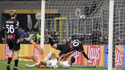 بهدف دياز.. ميلان يفوز على توتنهام هوتسبير في مباراة الذهاب بدوري أبطال أوروبا