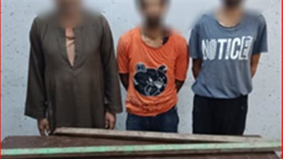 الداخلية تضبط أبطال فيديو سرقة السور الحديدي لمحور صفط اللبن