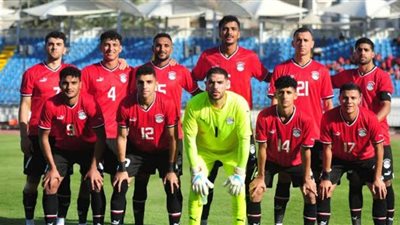 منتخب مصر الأوليمبي يواجه العراق في بطوله دبي الوديه