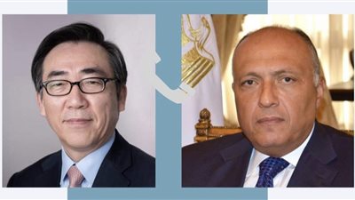 وزير الخارجية ونظيره الكوري يبحثان تعزيز التعاون الاقتصادي والاستثماري بين البلدين