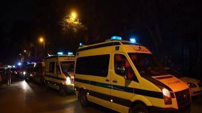 هطول الأمطار يتسبب في مصرع وإصابة 5 أشخاص في حادث تصادم بالفيوم