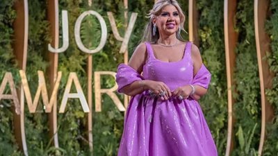 بوسي شلبى تعلن عن مفاجأة حفل Joy Awards 