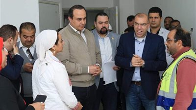«السبكي» يتفقد أعمال التطوير الجارية بمستشفى نويبع التخصصي الجديدة