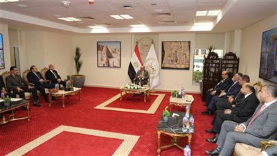 وزير العدل يلتقي مجلس إدارة نادي قضاة بورسعيد في العاصمة الإدارية