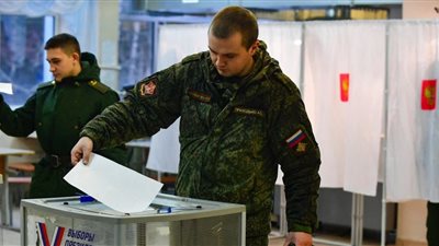 إضرام النيران داخل مركز اقتراع الانتخابات الروسية في اليوم الأول