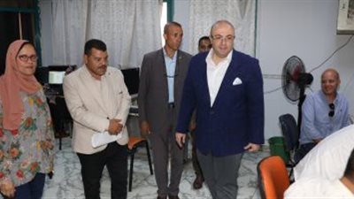 محافظ بني سويف يتفقد الاختبارات القبلية للدورات التدريبية