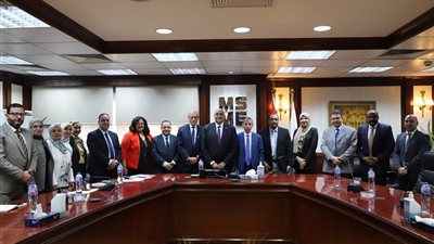 الرئيس التنفيذي لتنمية المشرعات يستقبل وفد صندوق النقد العربي