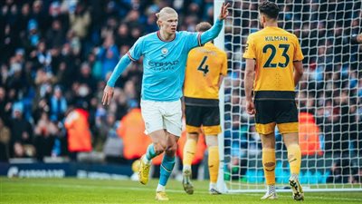 غياب هالاند عن مباراة مانشستر سيتي وليفربول