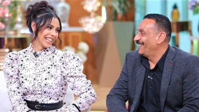 حنين الشاطر في استضافتها الأولى : بابا جزء أساسي في مشواري