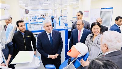 خلال الافتتاح.. وزير التعليم العالي يؤكد على أهمية المستشفيات الجامعية