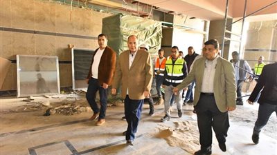 محافظ أسيوط يتفقد مشروع إنشاء مستشفى منفلوط النموذجي