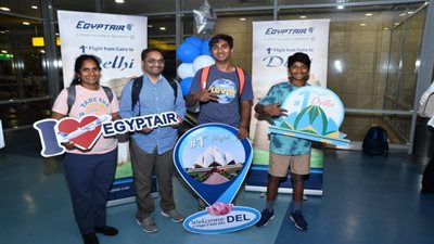 «مصر للطيران» تطلق أولى رحلاتها للعاصمة الهندية نيودلهي