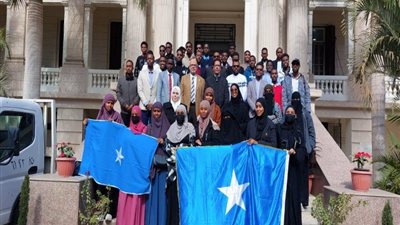 في لفته إنسانية.. جامعة بنها تستقبل الصوماليين الوافدين