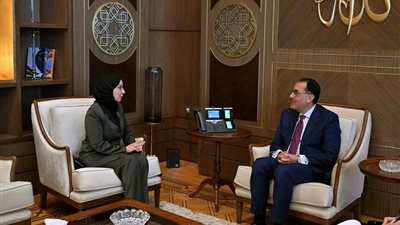 رئيس الوزراء يستقبل سفيرة مملكة البحرين لدى مصر