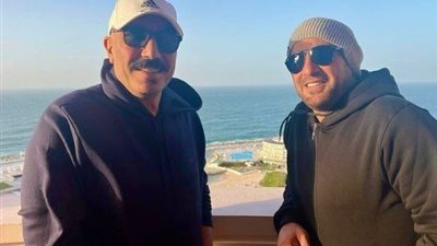 طارق لطفي يهنئ أحمد السقا على نجاح 