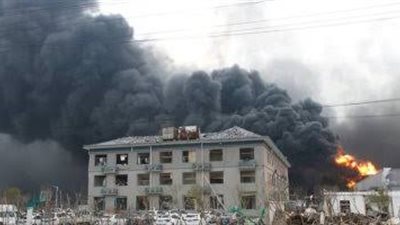 13 شخصا حصيلة أولية جراء انفجار داخل مصنع في الطالبية