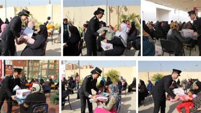 بمناسبة حلول رمضان.. الشرطة ترسم البهجة على وجه الأسر الأكثر احتياجًا في المحافظات 