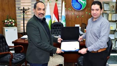 الثانيه علي التوالي..مياه الشرقية تحصد جائزة التميز الحكومي