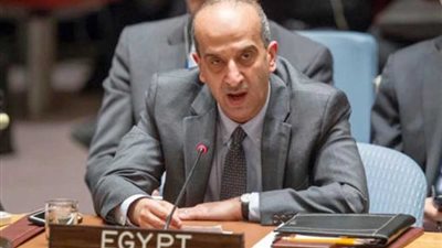 مندوب مصر: المجموعة العربية ترفض القرار الأمريكي لم يكن واضحا