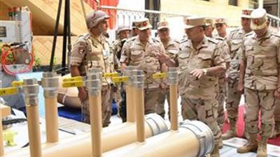 الفريق أسامة عسكر يشهد تنفيذ مراحل مشروع مراكز القيادة التعبوي للوقود