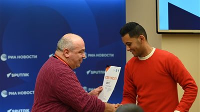 فادي ماهر يحقق المستوى الثالث لقمة شباب العالم للإعلام