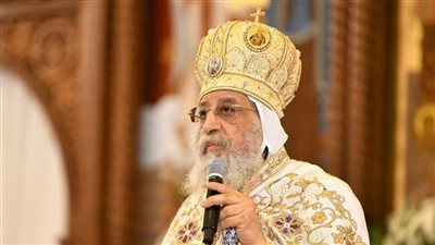 البابا تواضروس: كل عام وأنتم بخير وأيام سعيدة على بلدنا الحبيبة مصر