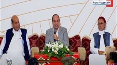 السيسي: «الظرف الاقتصادي الصعب سيصبح تاريخا ونستطيع تجاوزه»