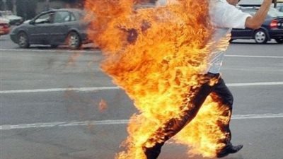 أمن الجيزة يكشف ملابسات إضرام النيران في جسد عامل نظافة