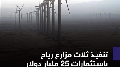 سوهاج تحتضن 3 مزارع رياح عملاقة بإستثمارات تفوق «25 مليار دولار»