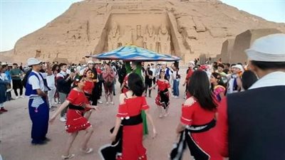 وزارة الثقافة تحتفي بتعامد الشمس في «أبو سمبل» بعروض فنية