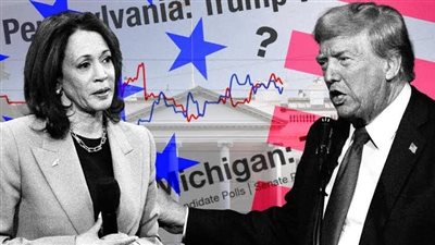 سباق الانتخابات الرئاسية 2024 .. تقارب حاد بين هاريس وترامب