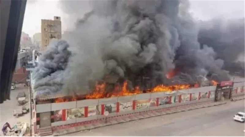 انفجار داخل معمل