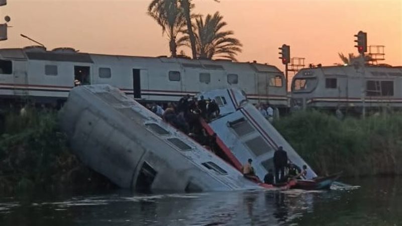 قطار المنيا