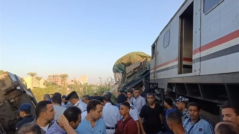 حادث قطار المنيا