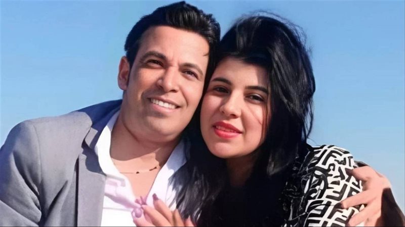 سعد الصغير وزوجته