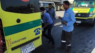 بالأسماء.. حادث تصادم أتوبيسين يصيب 14 مواطناً بالإسماعيلية