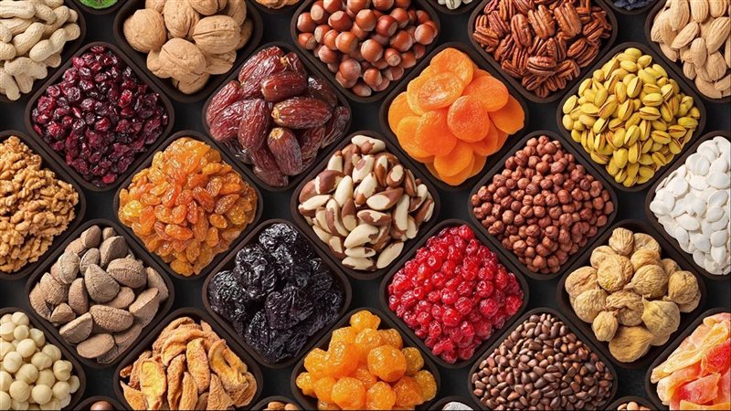  الفواكه المجففة