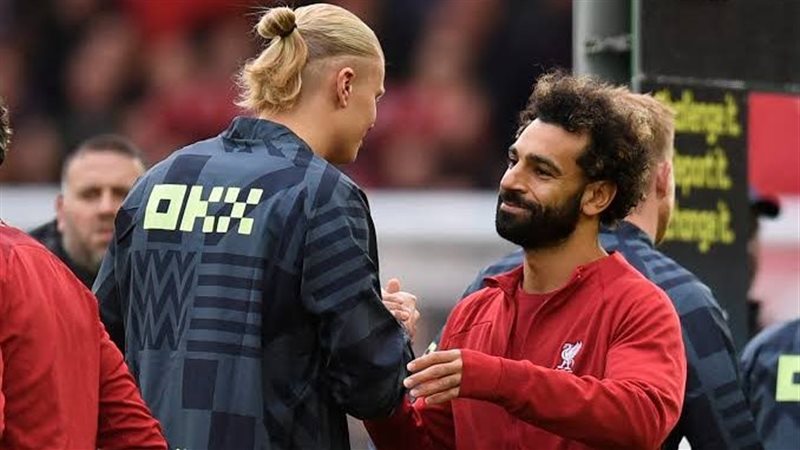 محمد صلاح وهالاند