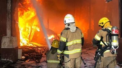 حريق داخل مصنع كرتون ينهي حياة شخصين بالقليوبية 