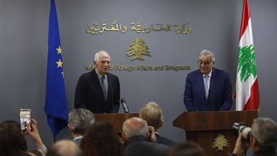 بوريل يؤكد التزام الاتحاد الأوروبي بالاستقرار في لبنان